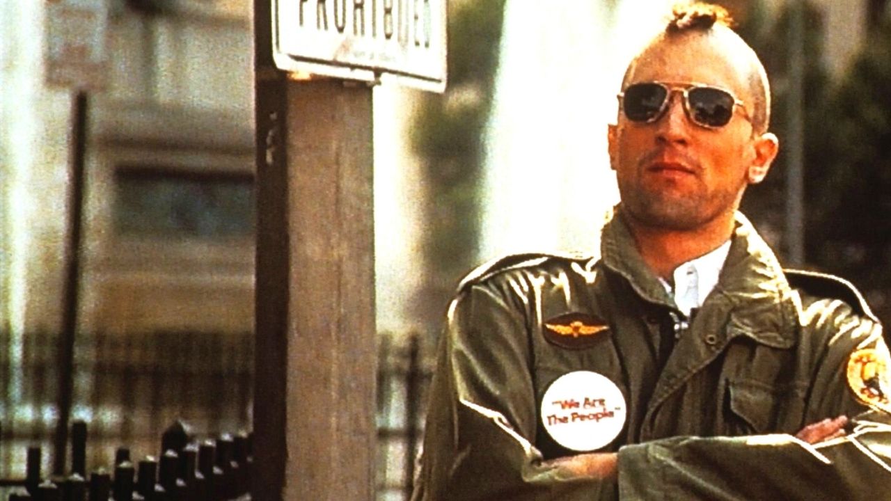 kadr z filmu Taksówkarz