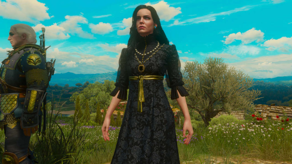 Wiedźmin 3 Dziki Gon mod - Outfit for Yennefer - nowy kostium dla bohaterki gry
