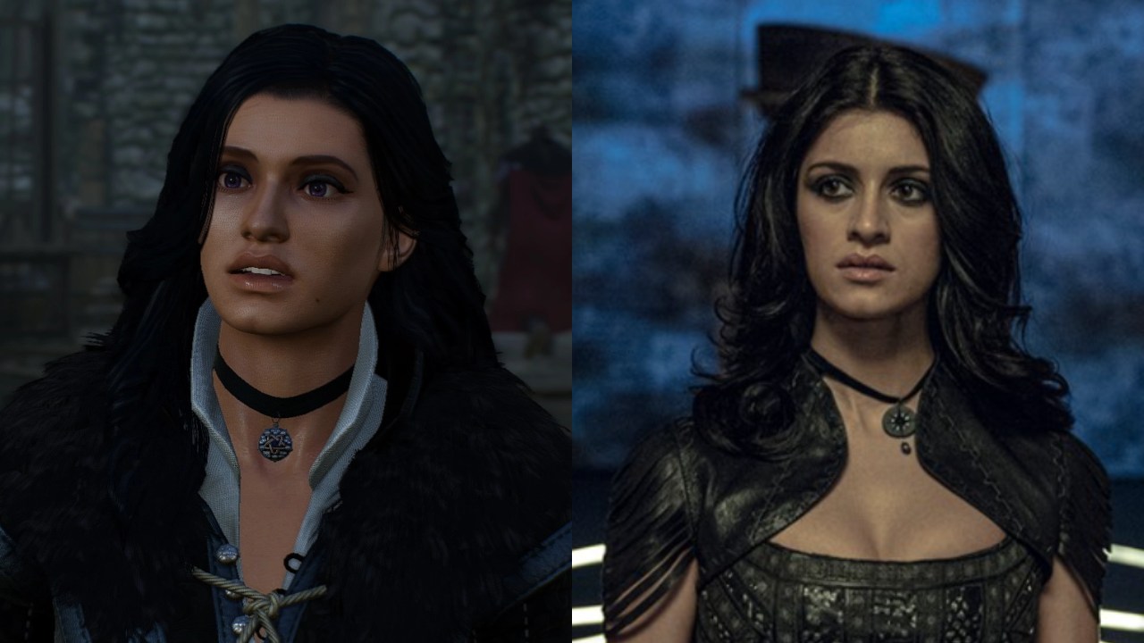 Wiedźmin 3 - mod na Yennefer z serialu