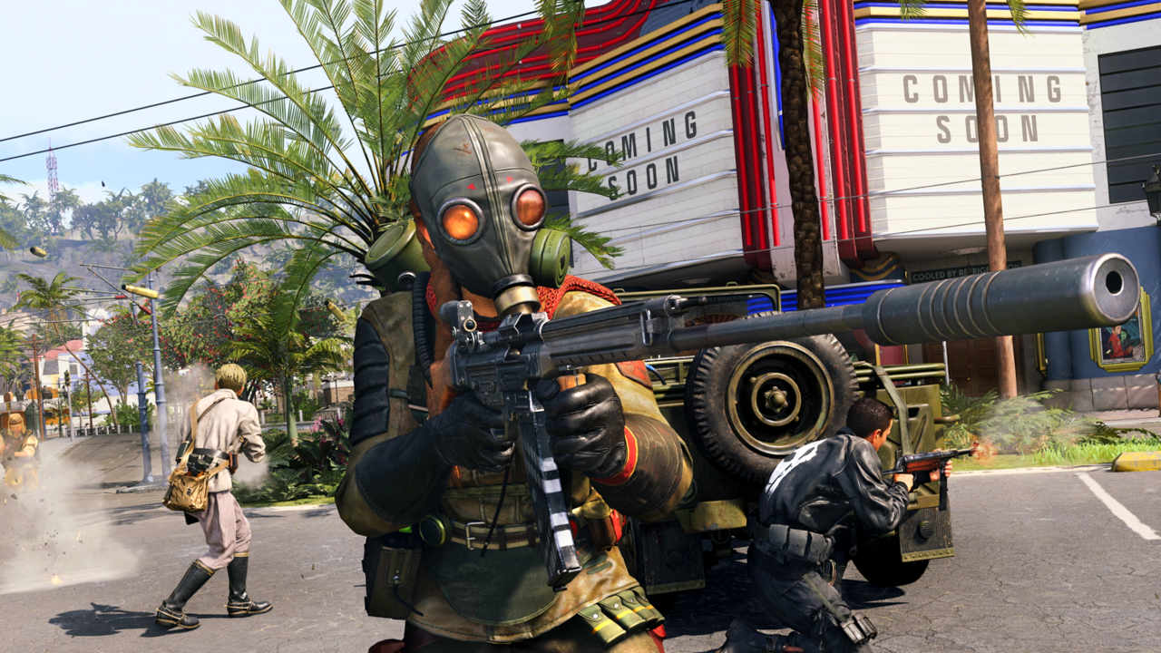 Call of Duty Warzone - żołnierze strzelają