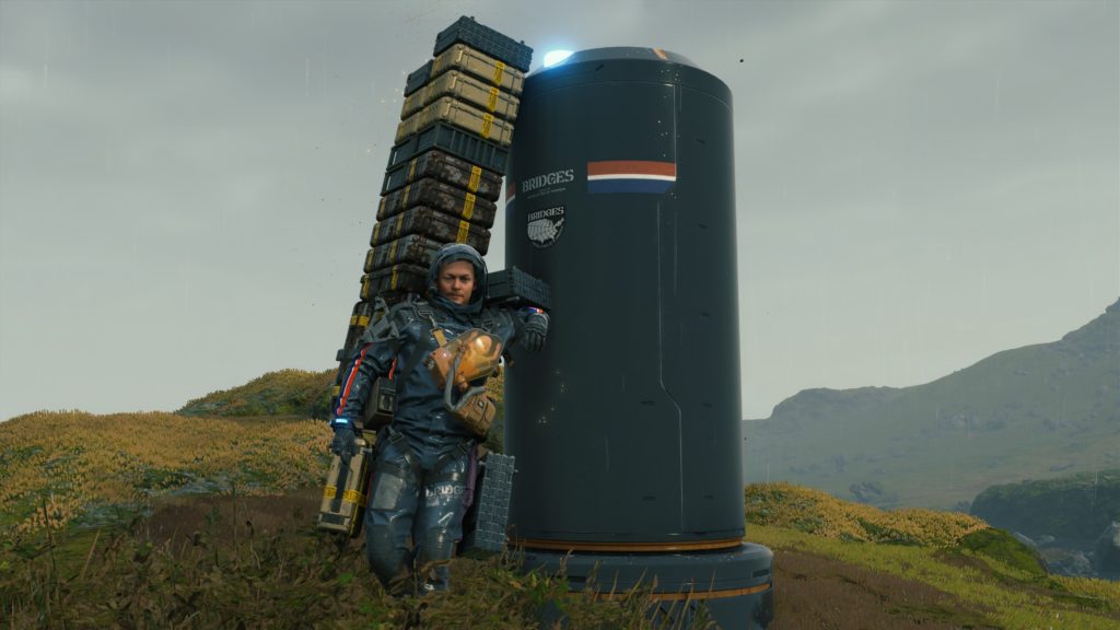 death strandind dostarczanie poczty