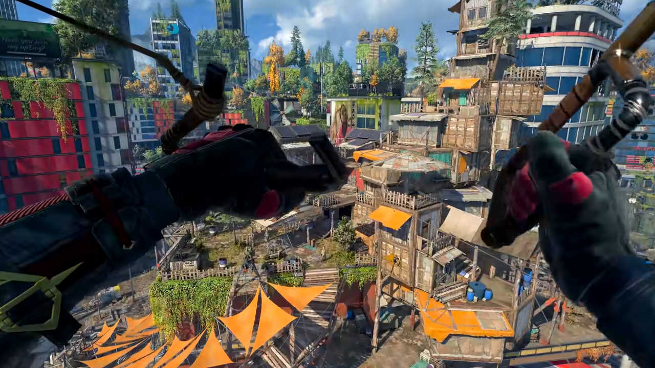 Dying Light 2 Stay Human - lot na paralotni