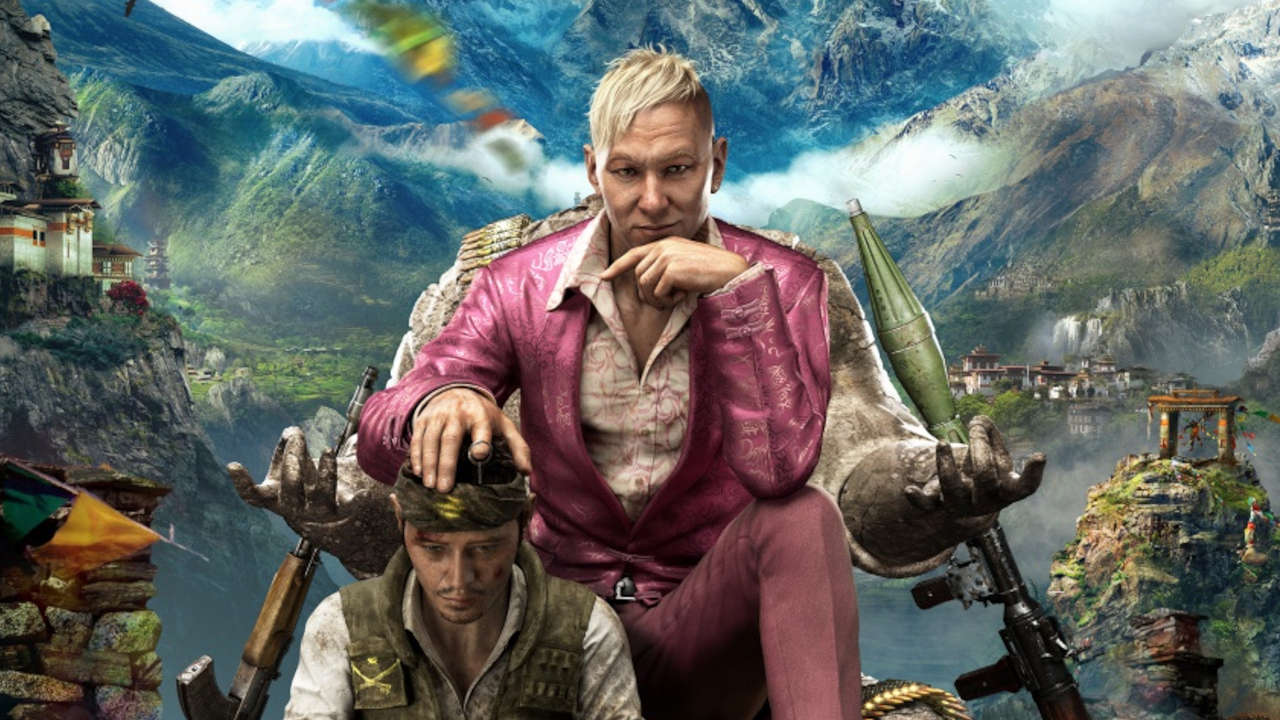 Far Cry 6 - Pagan Min z Far Cry 4 - cover art