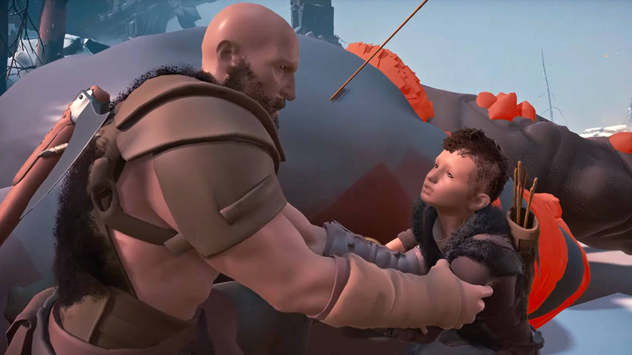 God of War na PC - potato mode