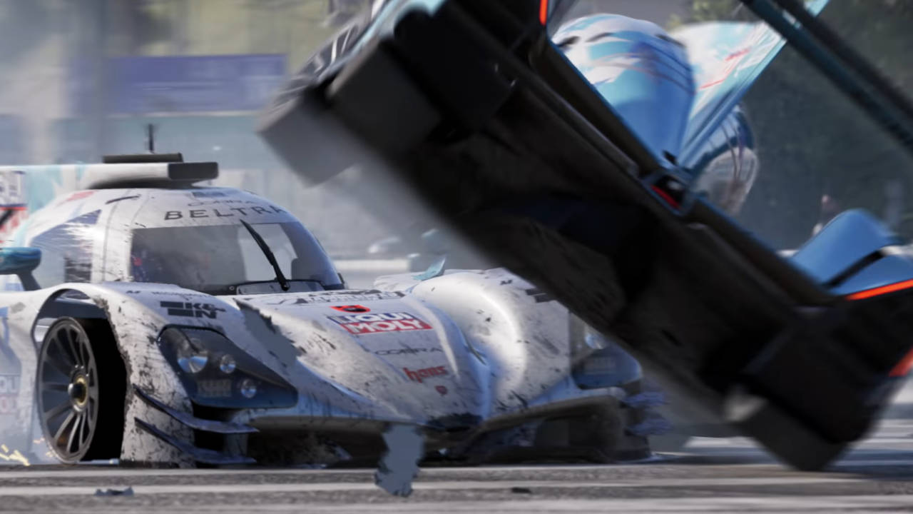 Grid Legends - kraksa na torze wyścigowym