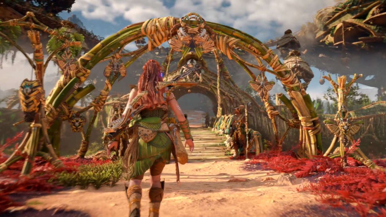 Horizon Forbidden West - zrzut ekranu PS4 Pro