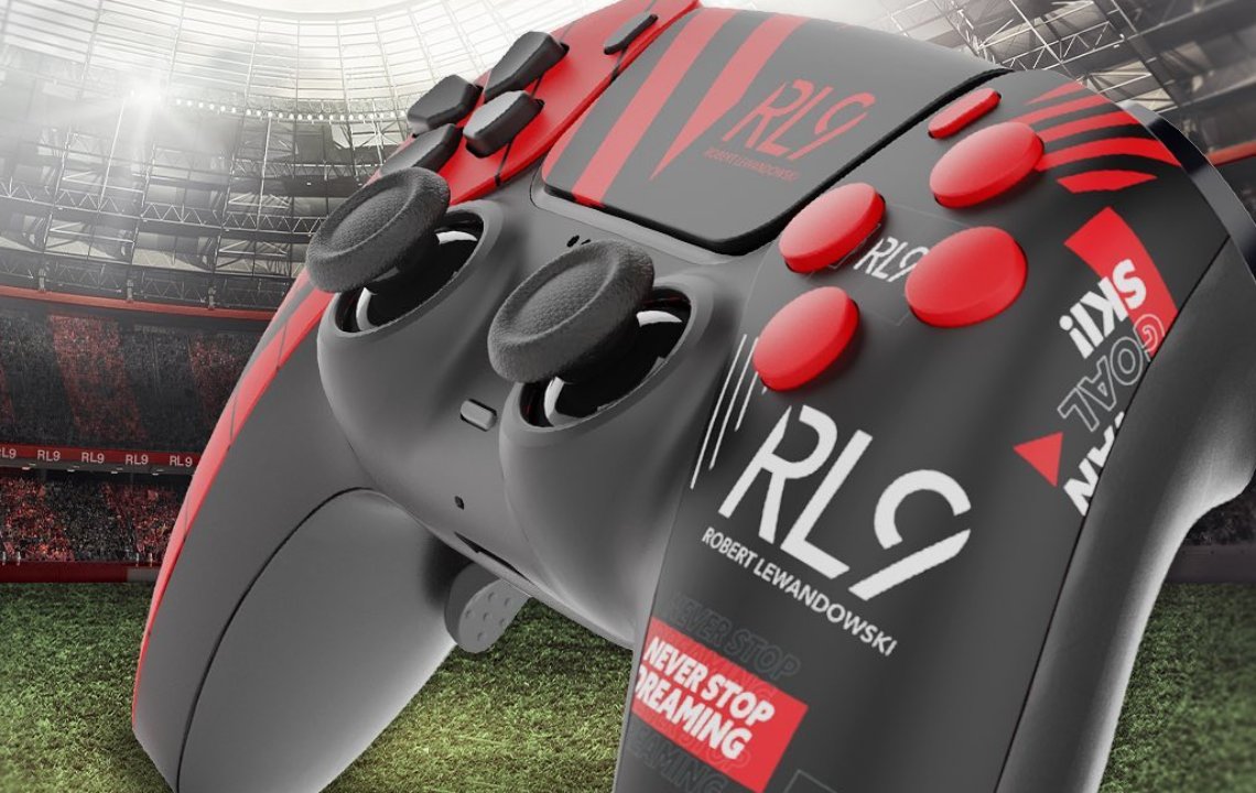 kontroler do konsoli od Roberta Lewandowskiego