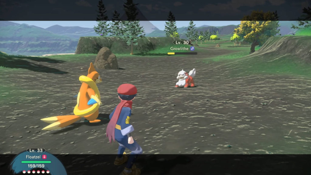 Pokemon Legends Arceus - walka pokemonów