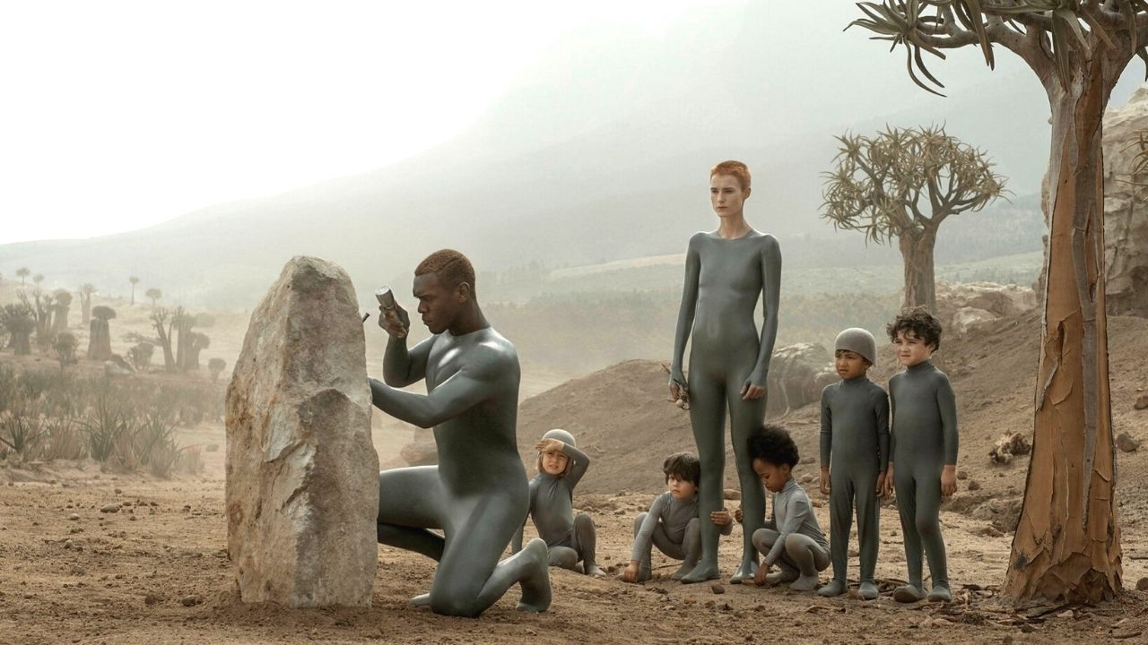 kadr z serialu Wychowane przez wilki