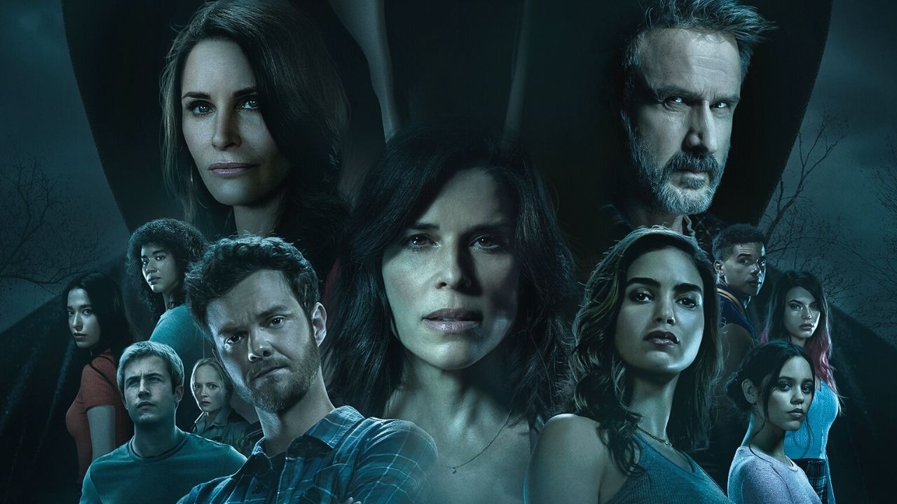 fragment plakatu promocyjnego filmu Krzyk