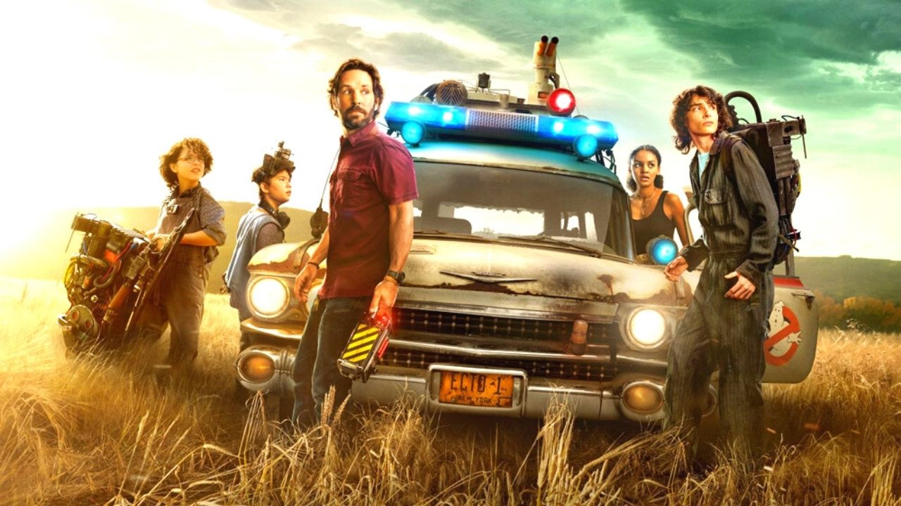 fragment plakatu filmu Pogromcy duchów: Dziedzictwo