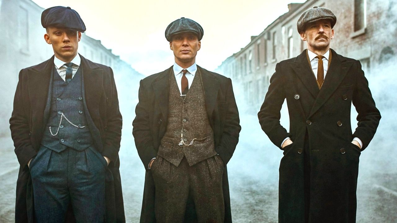 John, Tommy i Arthur Shelby w serialu Peaky Blinders