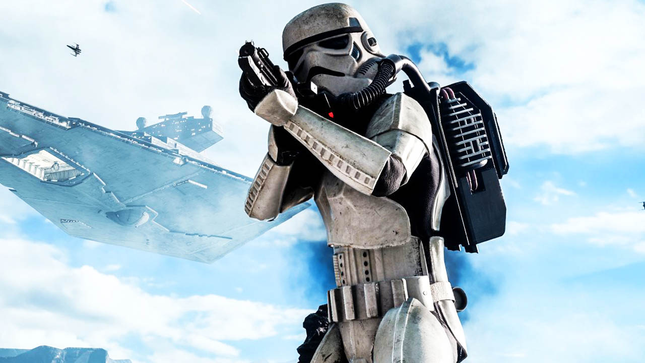 Star Wars: Battlefront - grafika ze szturmowcem