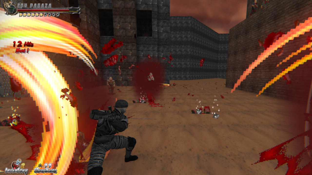 DOOM Shinobi - walka