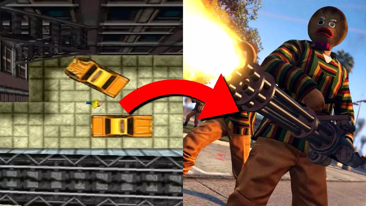 GTA - ewolucja serii