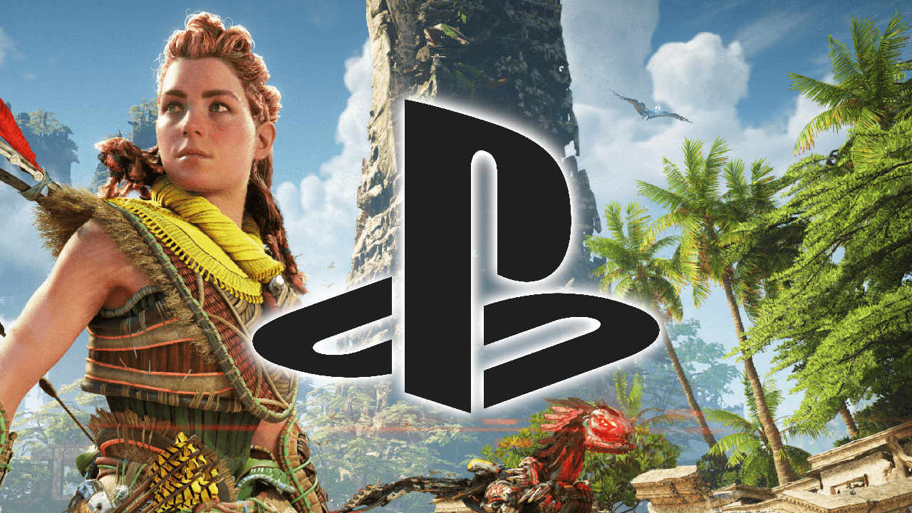 Horizon Forbidden West - logo PlayStation - nowe gry