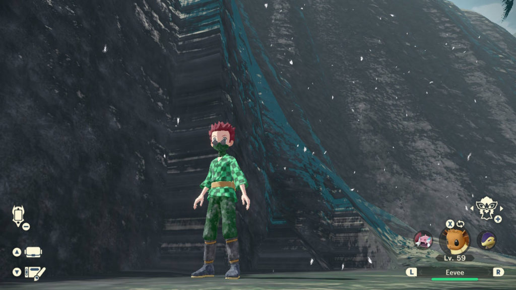 niedoróbka graficzna skały góry