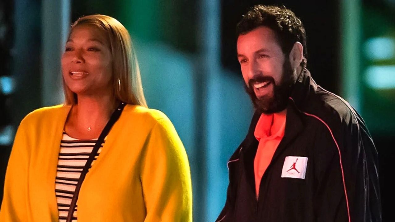 Queen Latifah i Adam Sandler w filmie Rzut życia