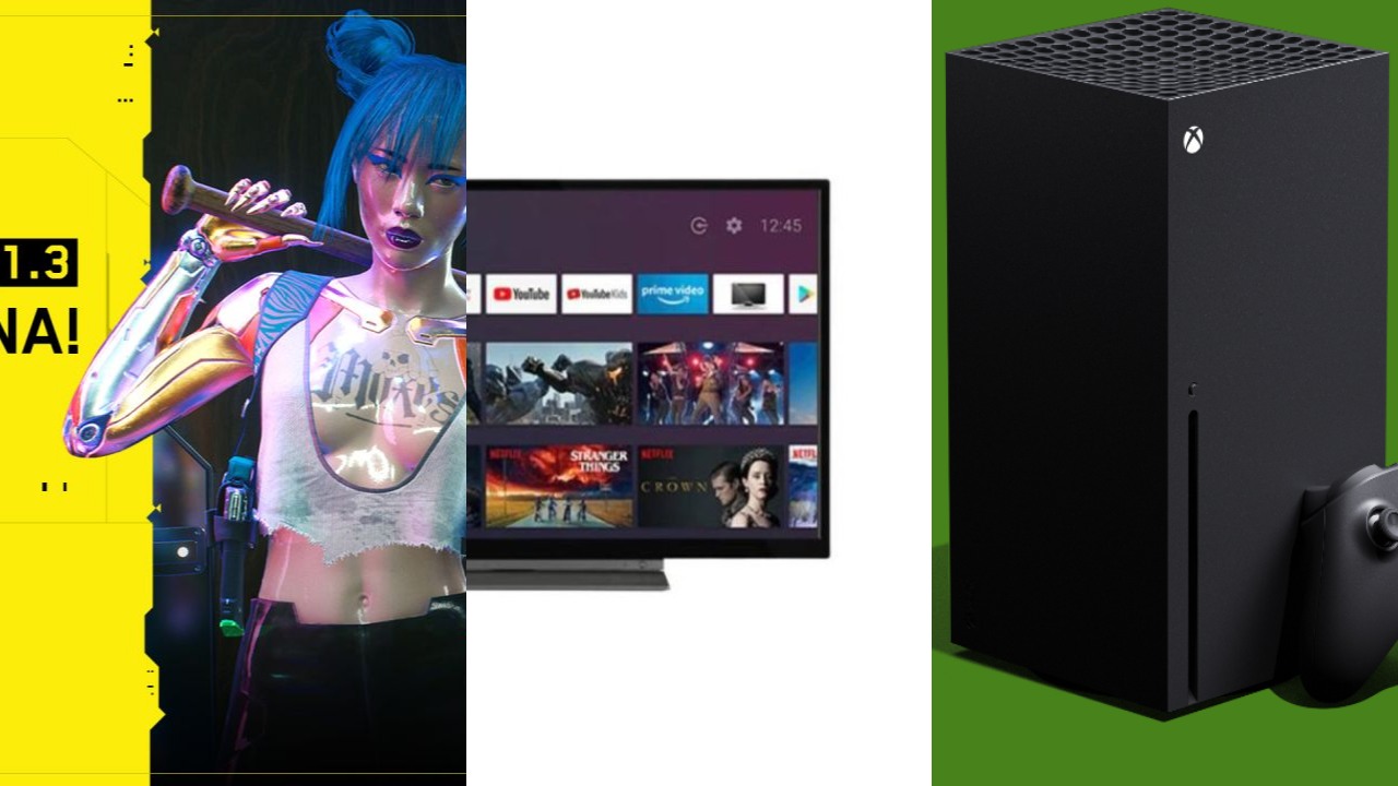 promocje dnia - cyberpunk 2077, telewizory do 1500 zł, xbox series x