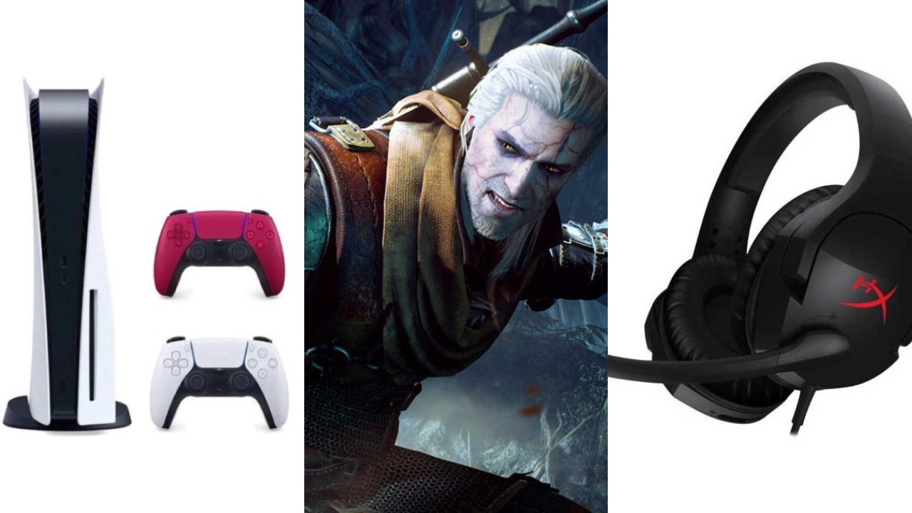 Promocje dnia - Wiedźmin 3, komplet PS5, słuchawki HyperX