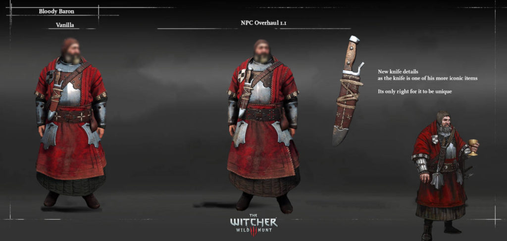 mod NPC Overhaul (Characters Redone) - Bloody Baron