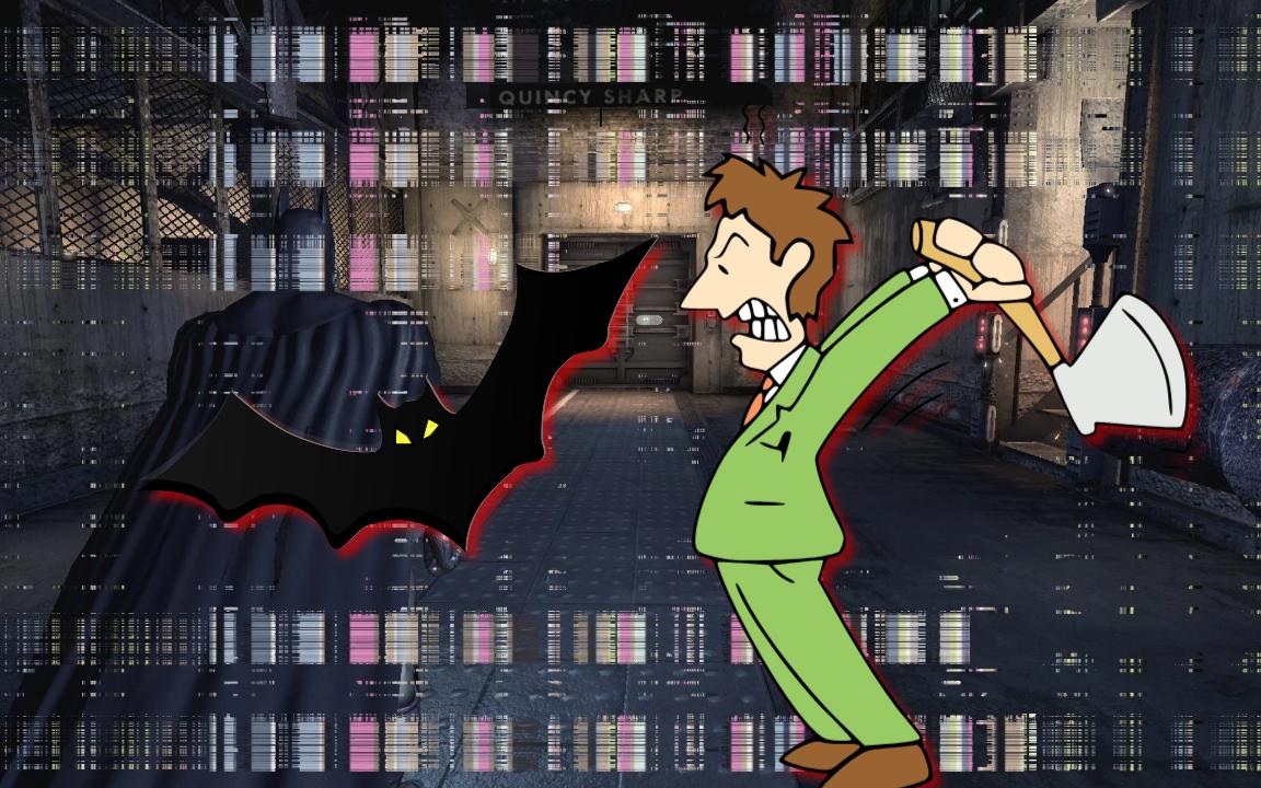 Człowiek z siekierą i Batman