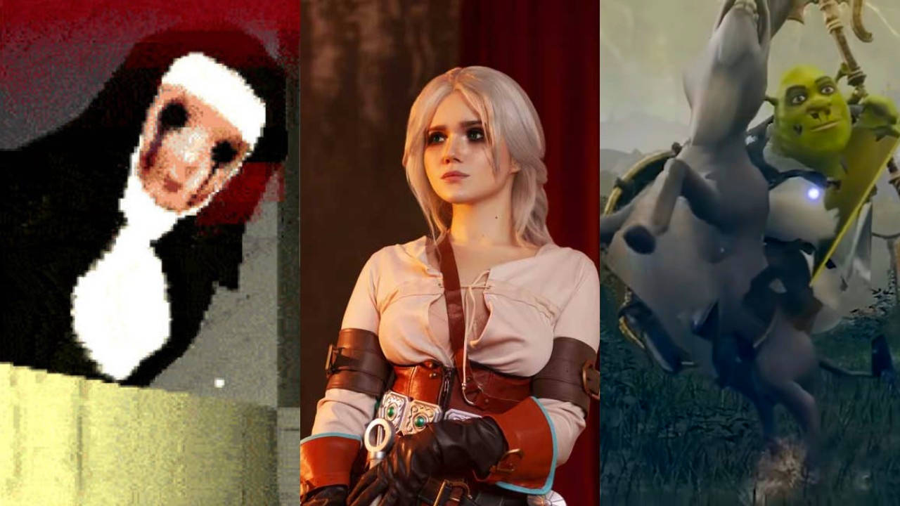 DoGRYwka - Elden Ring Shrek - Nun Massacre, Ciri Cosplay - Wiedźmin 4