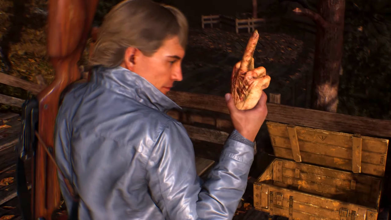 Evil Dead The Game - środkowy palec