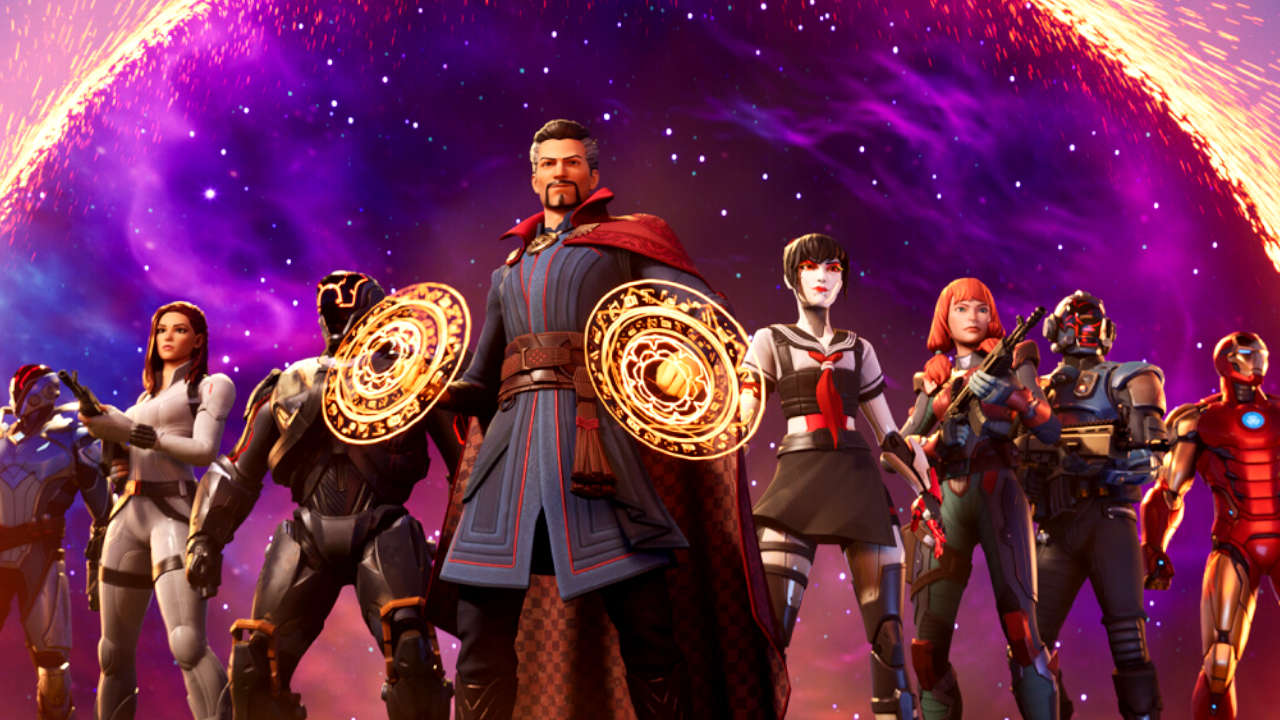 Fortnite - nowy sezon - Doctor Strange, Iron Man
