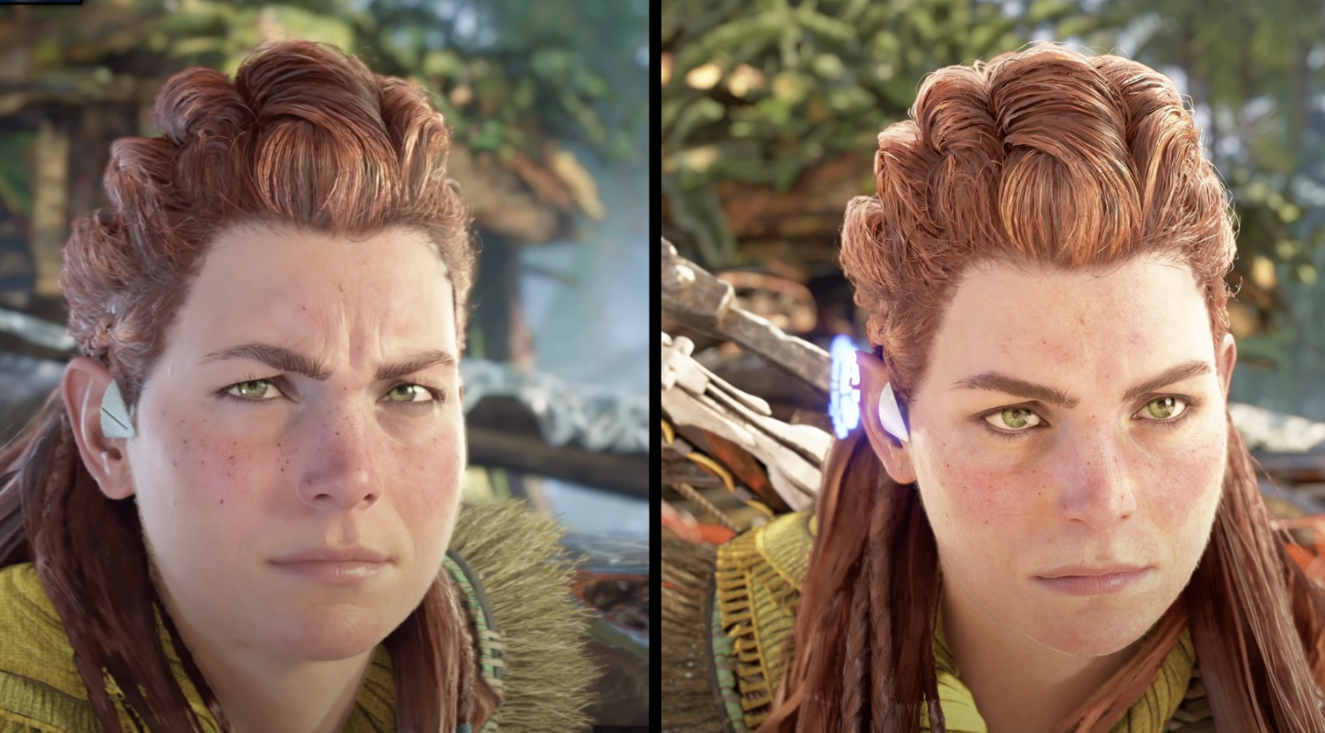 Horizon Forbidden West porównanie wersji pokazowej ze sprzedażową