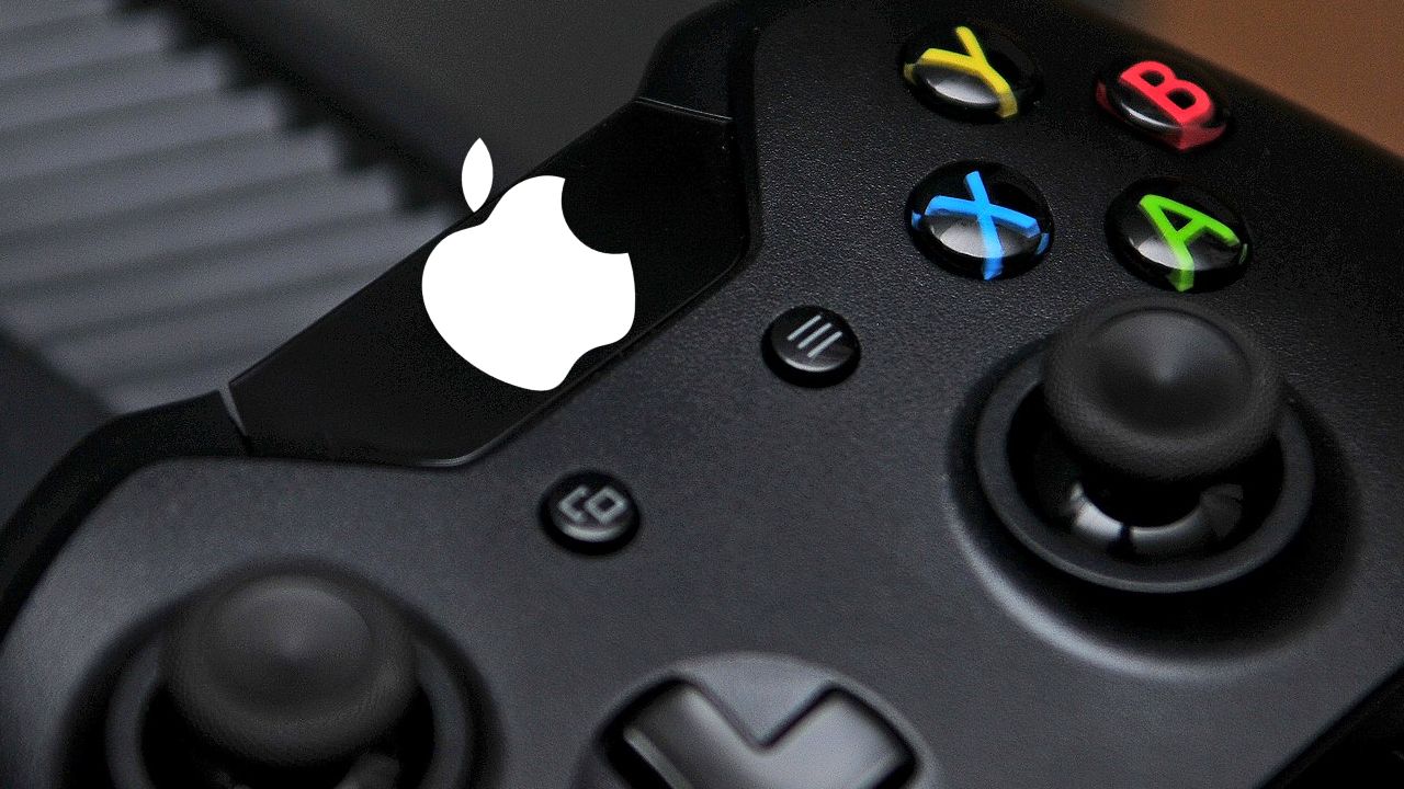 Pad od Xbox logo Apple