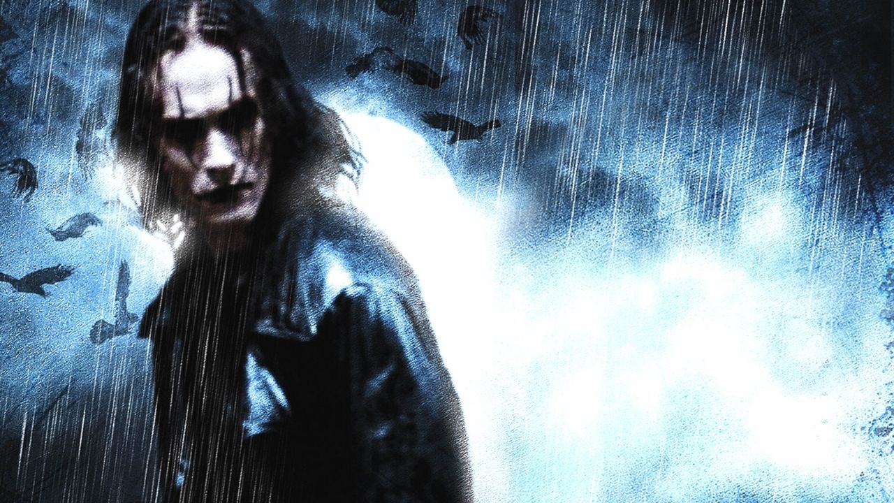 Brandon Lee w filmie Kruk