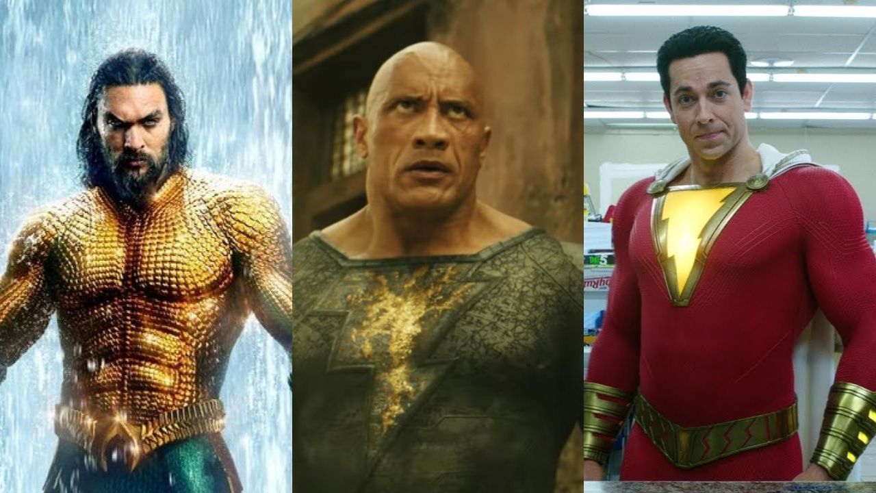 Aquaman 2, Black Adam, Shazam