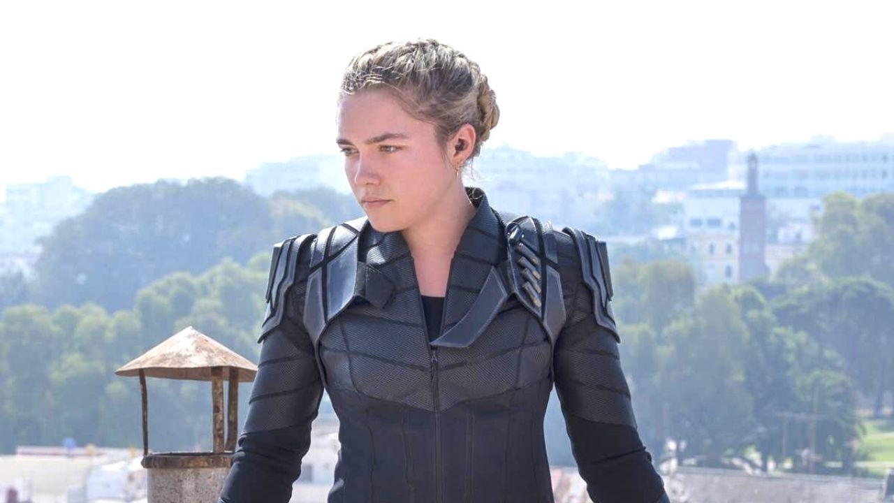 Florence Pugh w filmie Czarna Wdowa