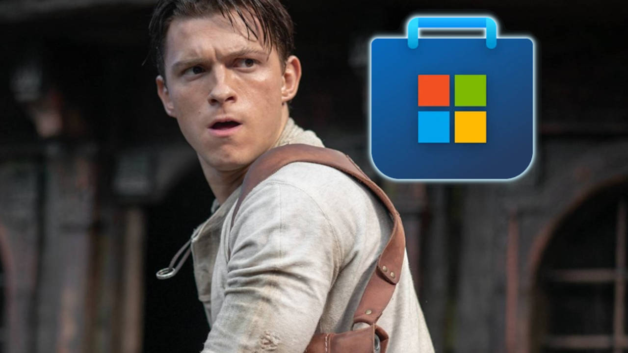 Uncharted film - Microsoft Store logo