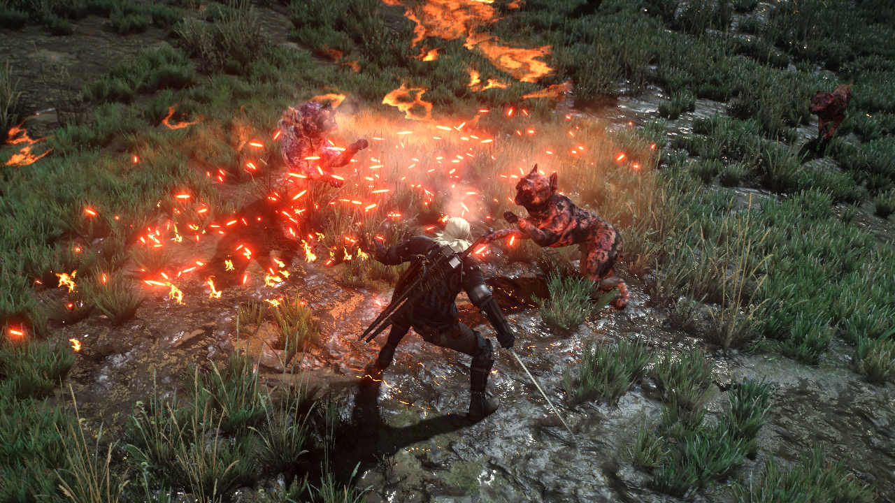 Wiedźmin 3 Dziki Gon - mod - Blitz FX