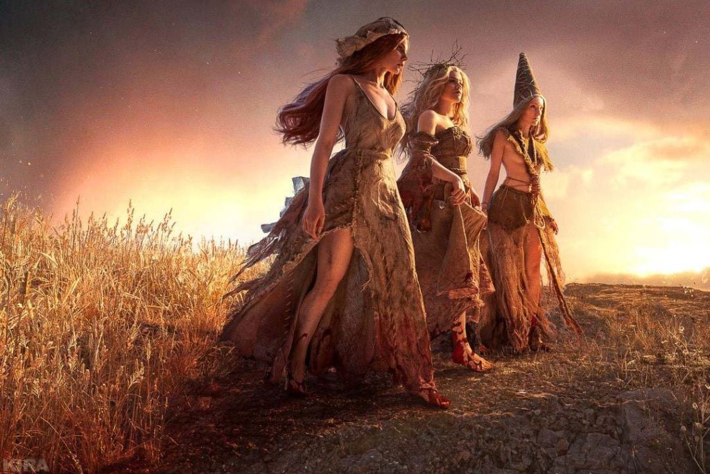 Wiedźmin 3 Panie lasu cosplay