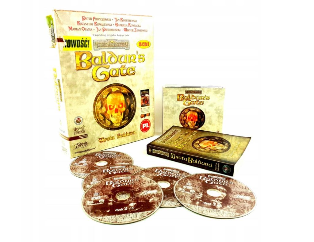 Baldur's Gate - wydanie pudełkowe