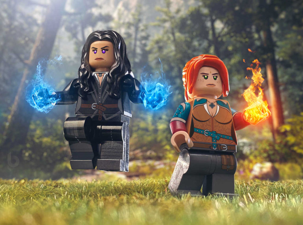 LEGO Wiedźmin - Triss i Yennefer