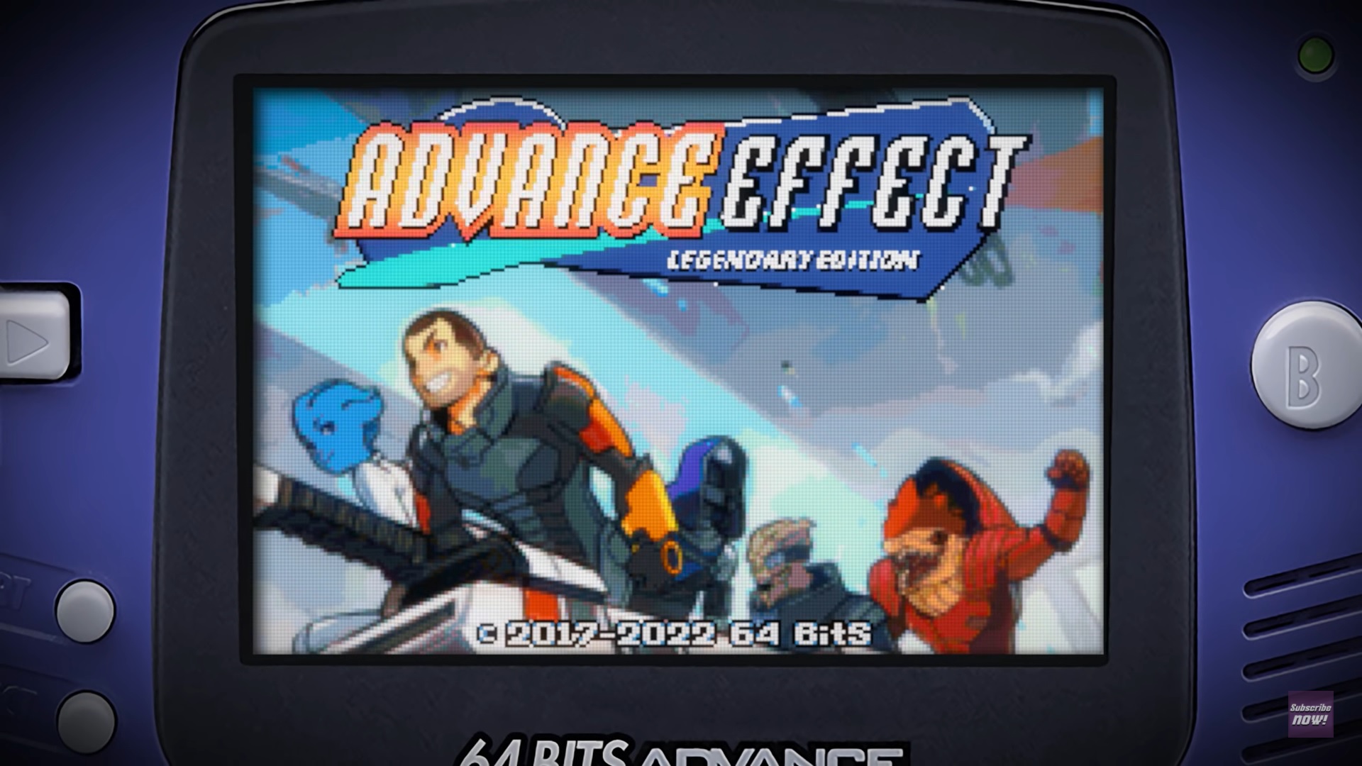 Mass Effect 64 Bits demake TV