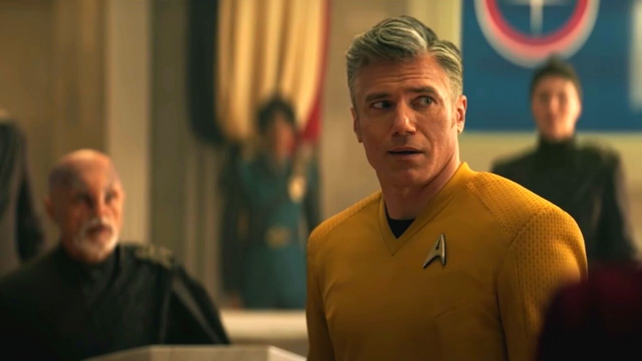 kadr ze zwiastunu serialu Star Trek: Strange New Worlds