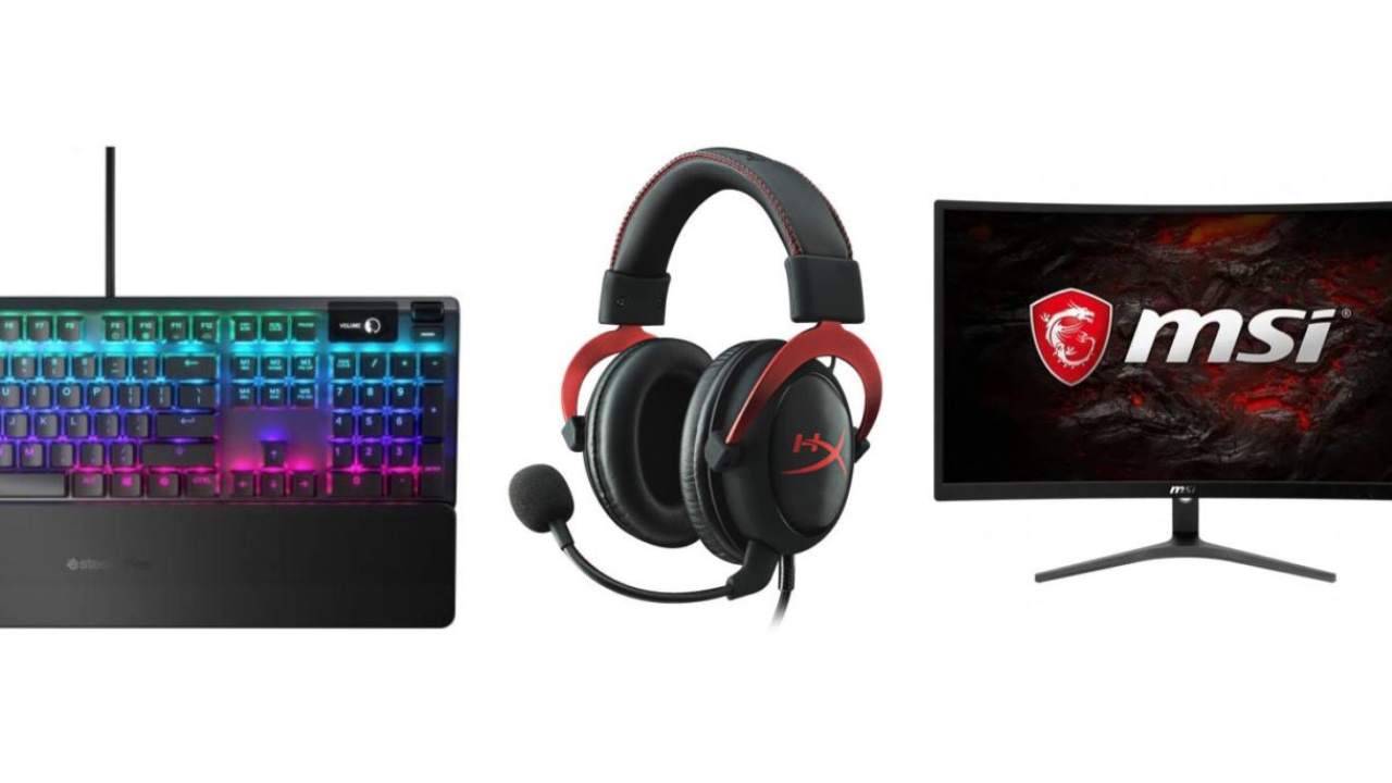 Promocje dnia - klawiatura SteelSeries Apex 5, słuchawki HyperX Cloud i monitor HyperX