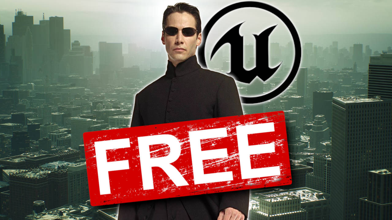 The Matrix Awakens - UE5 - projekt - free stamp
