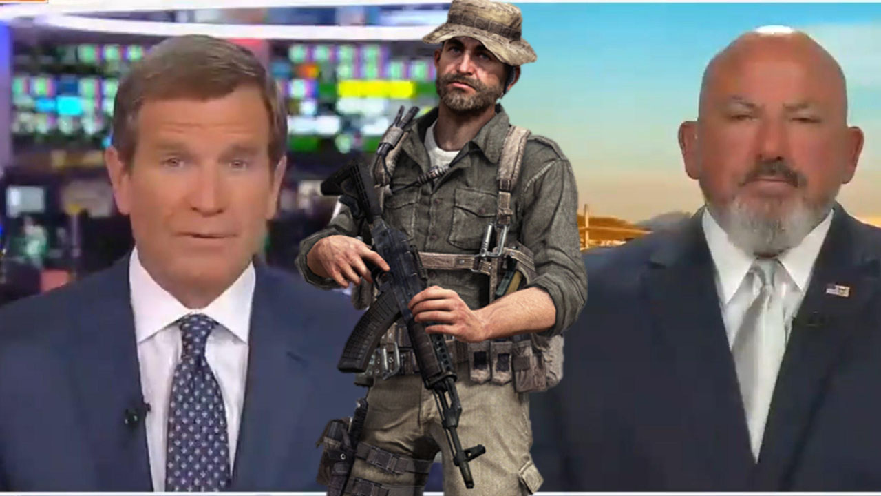 Kapitan Price z Call of Duty i Fox News