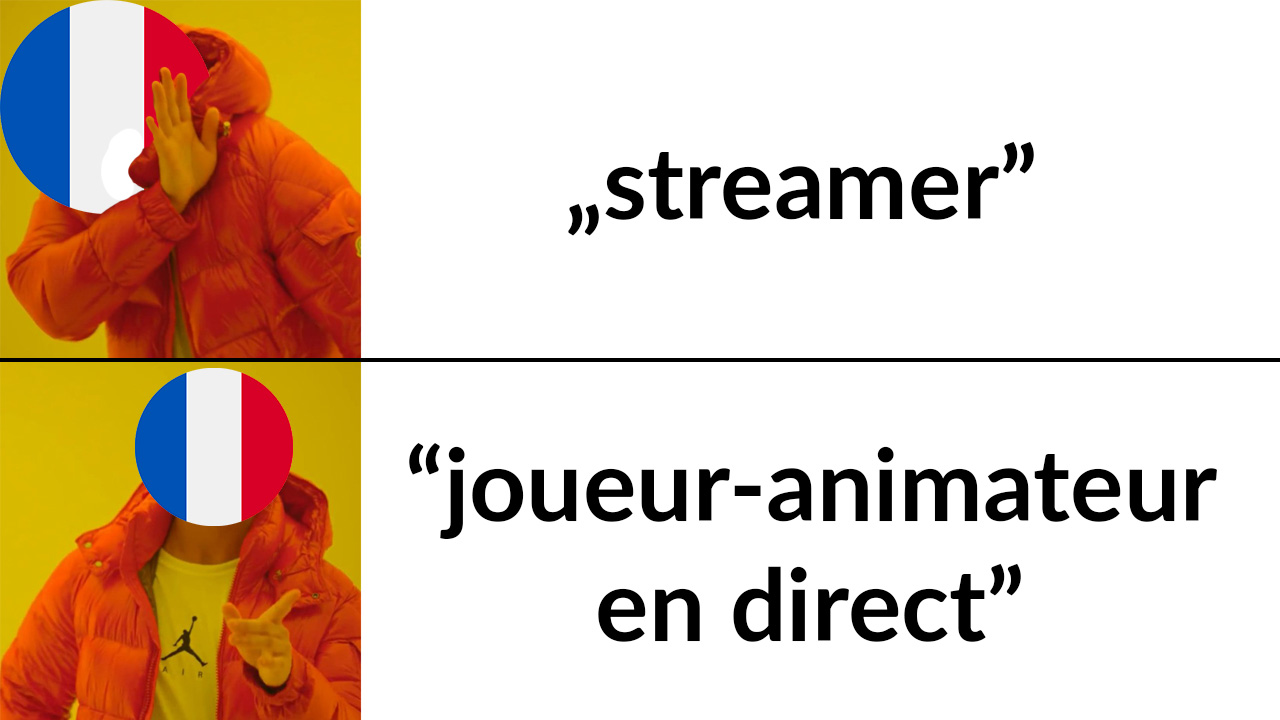 Francja gamingowy żargon