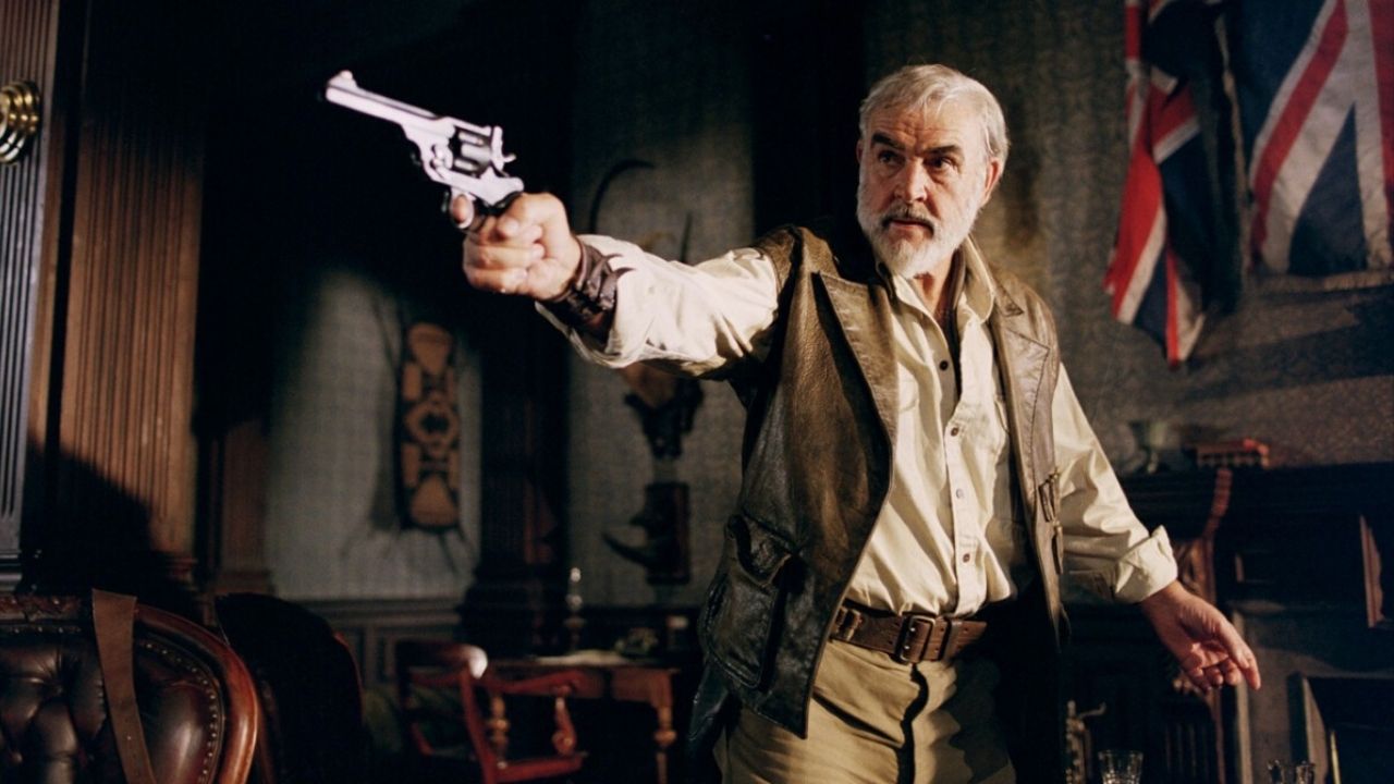 Sean Connery w filmie Liga niezwykłych dżentelmenów