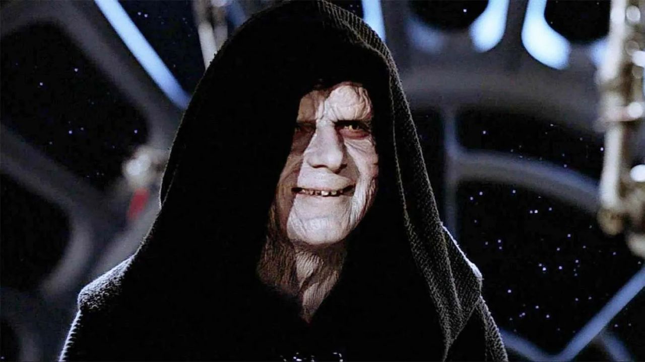 imperator Palpatine w filmie z serii Gwiezdne wojny