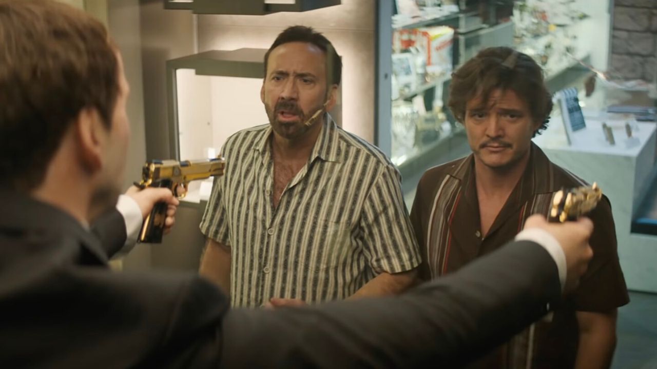 Nicolas Cage i Pedro Pascal w filmie Nieznośny ciężar wielkiego talentu