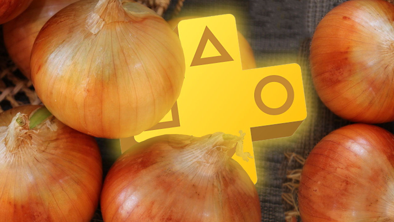 Logo PS Plus i cebula