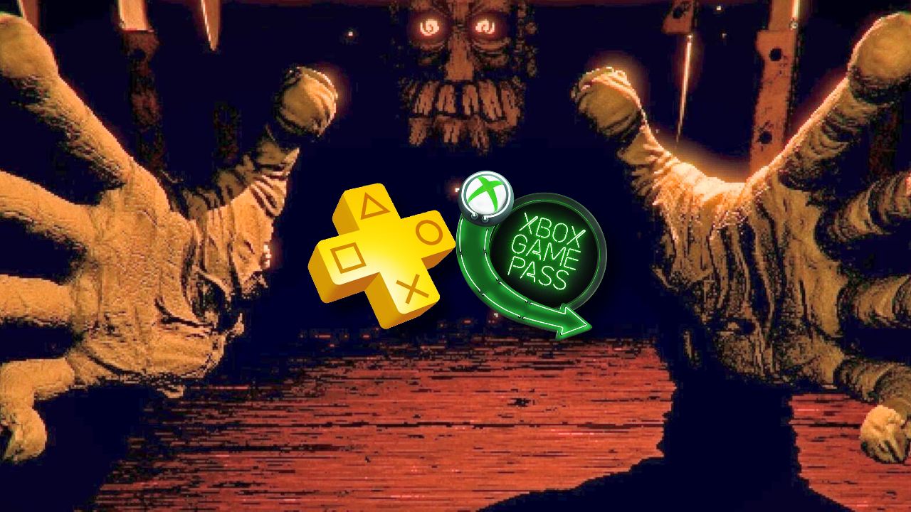 PS Plus i Xbox Game Pass tło Inscryption